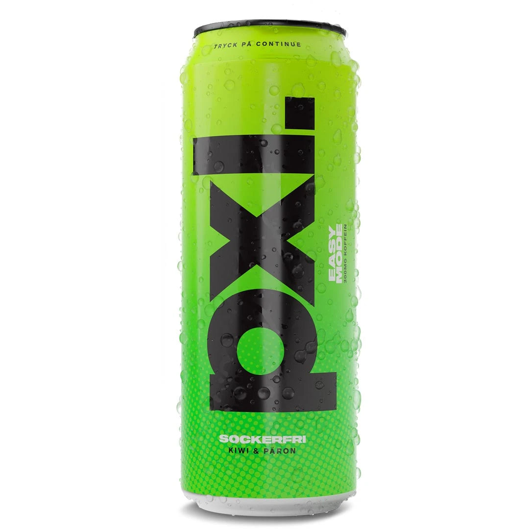 PXL Energy Final Fantasy 500 ml vaaleanvihreässä tölkissä vesipisaroilla, makuna Easy Mode kiivi ja päärynä., kuva 2/8