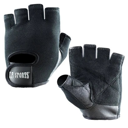 Mustat C.P. Sports Iron Glove Comfort Black -treenihanskat tarranauhakiinnityksellä ja pehmustetulla sisäpuolella., kuva 3/4