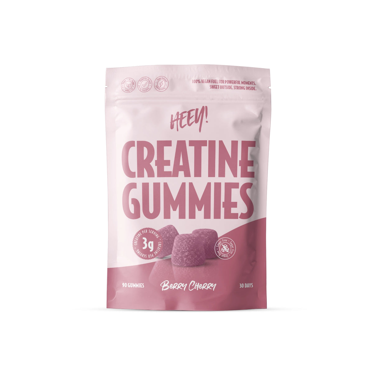 Heey! Creatine Gummies 90 kpl, kuva 2/2