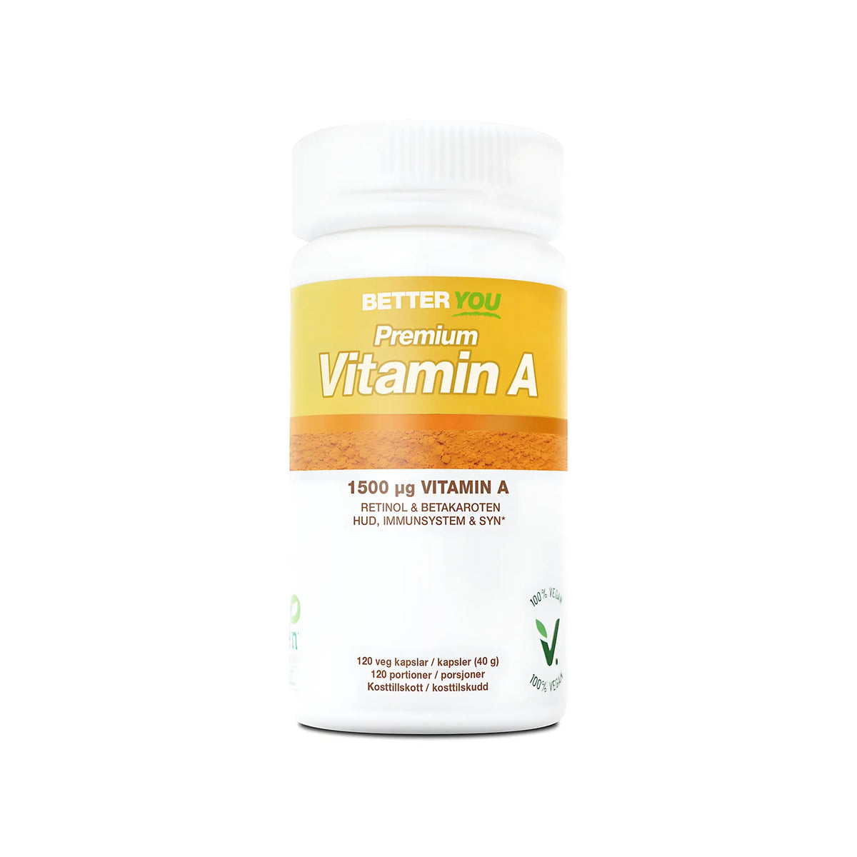 Better You Premium Vitamin A 120 kapselia, kuva 1/1