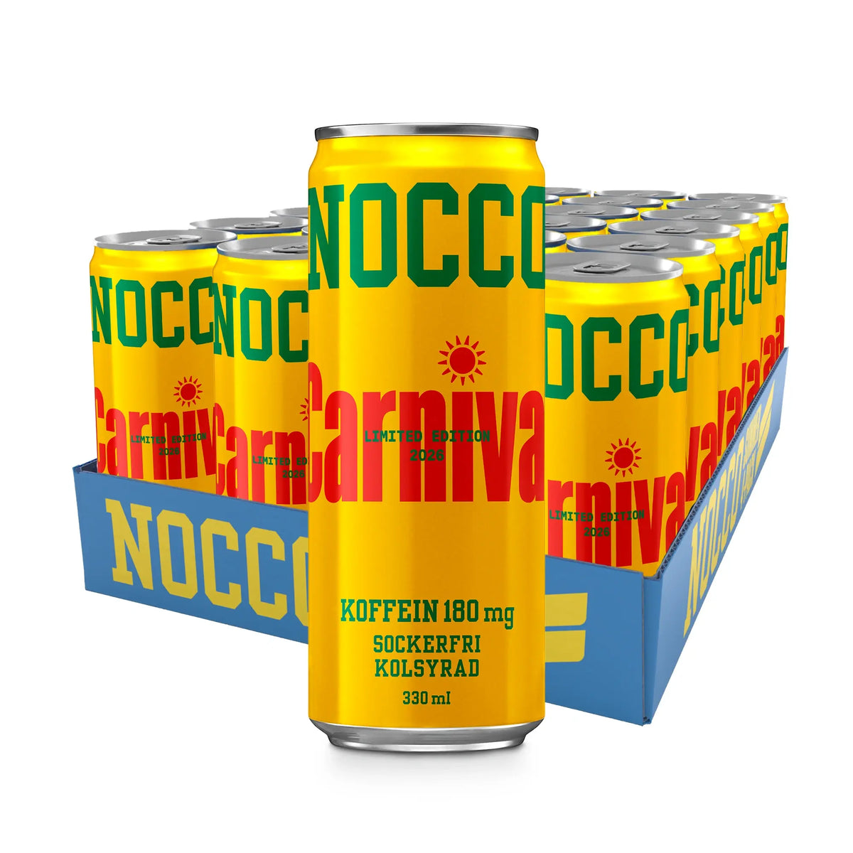 24 x NOCCO BCAA 330 ml Carnival SUPER DEAL, kuva 1/1