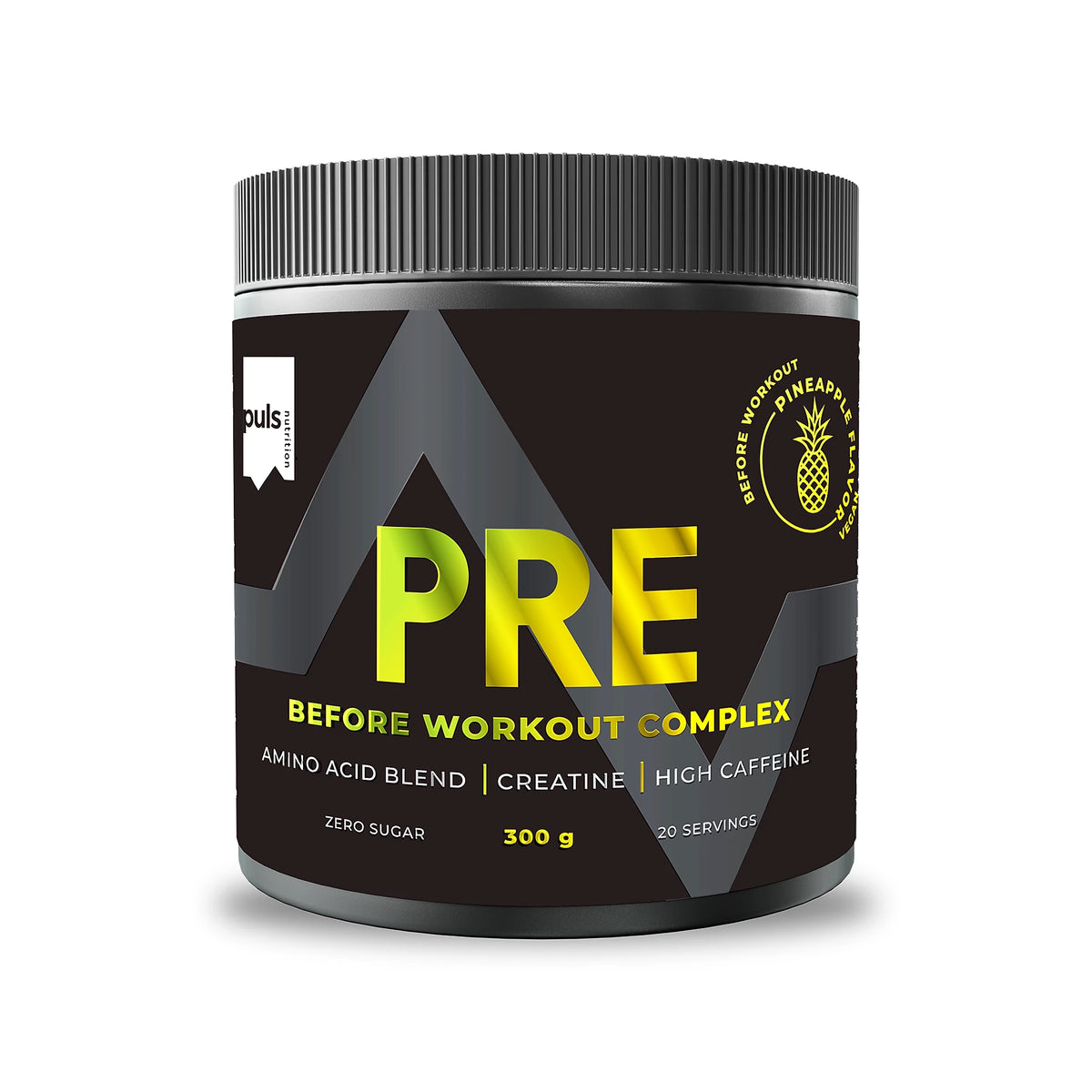 Puls Nutrition Pre Workout Amino Acid Powder 300 g, kuva 2/6