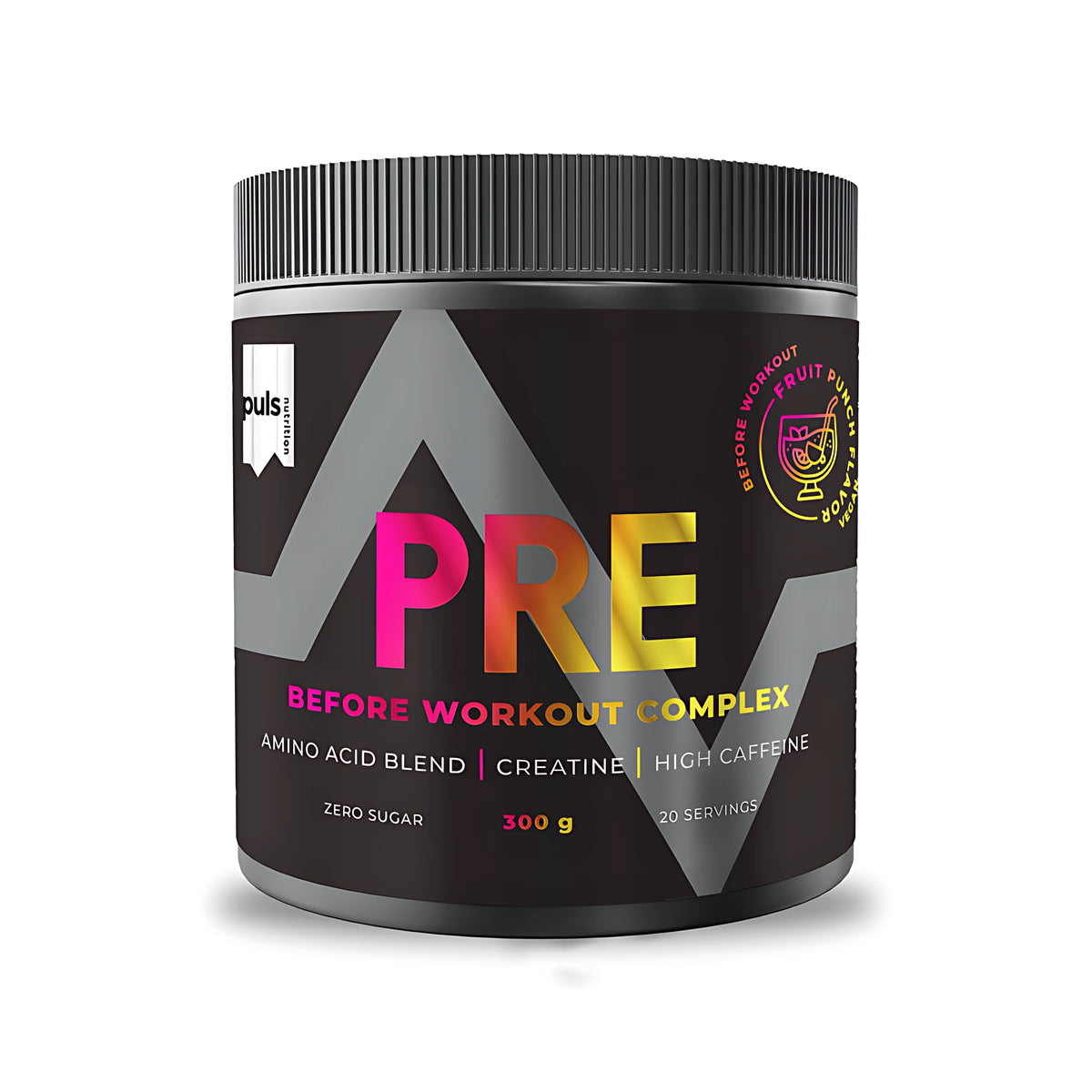 Puls Nutrition Pre Workout Amino Acid Powder 300 g, kuva 4/6