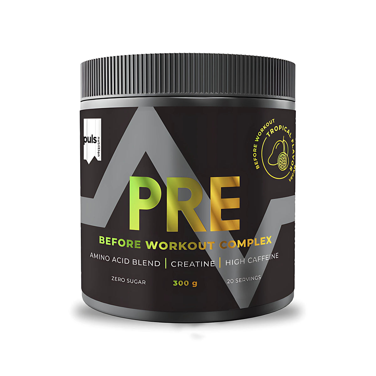 Puls Nutrition Pre Workout Amino Acid Powder 300 g, kuva 6/6
