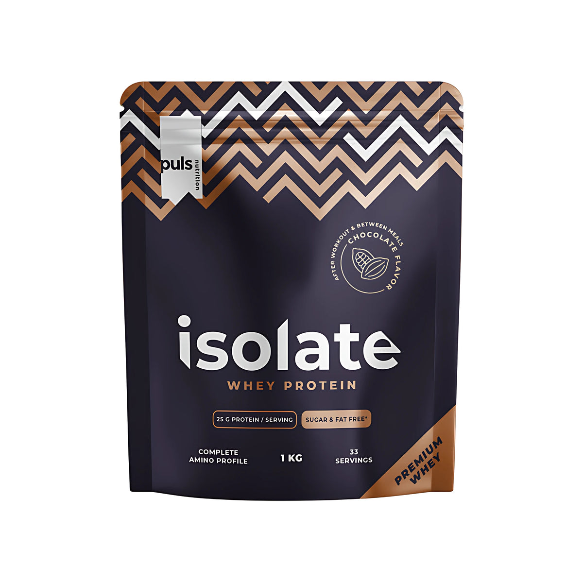 Puls Nutrition Isolate Whey Powder 1 kg, kuva 1/2