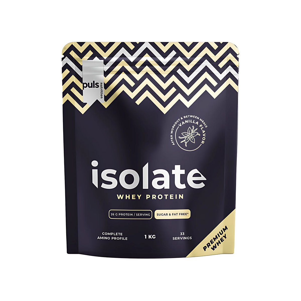 Puls Nutrition Isolate Whey Powder 1 kg, kuva 2/2