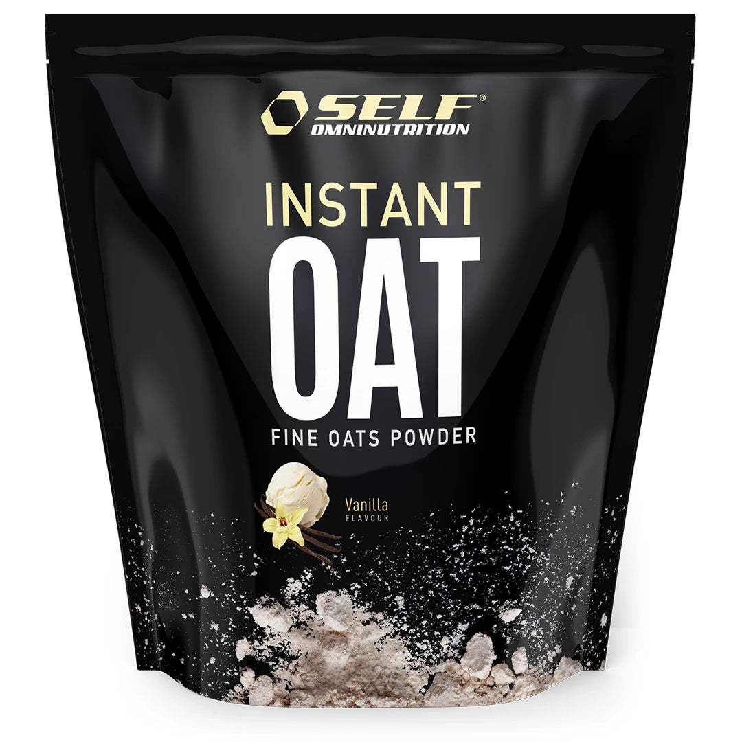 Self Omninutrition Instant Oat 1 kg -kaurajauho mustassa pussissa, makuna Vanilla., kuva 2/14