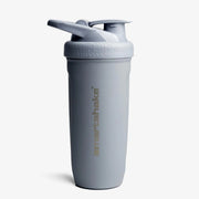 Smartshake Reforce Stainless Steel 900 ml, kestävä harmaa terässhaker vuotamattomalla rakenteella.